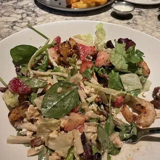Grilled Shrimp & Strawberry Salad