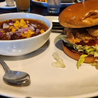 Crispy Flounder Sandwich