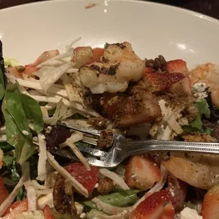 Grilled Shrimp & Strawberry Salad
