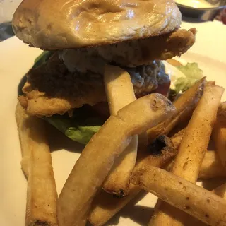 Crispy Flounder Sandwich