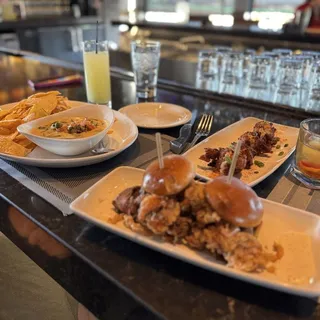 Crab and Corn Fritters