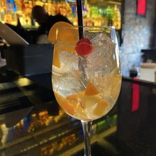 The white sangria...excellent!!!
