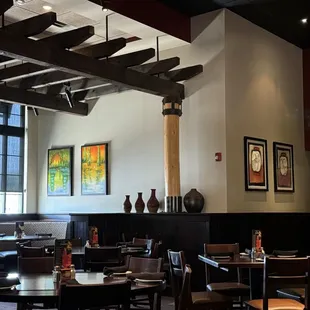 interior, sushi and sashimi