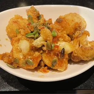 Crispy Cauliflower Starter