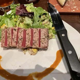 Ahi appetizer