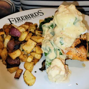 Brunch menu - Smoked Salmon Benedict