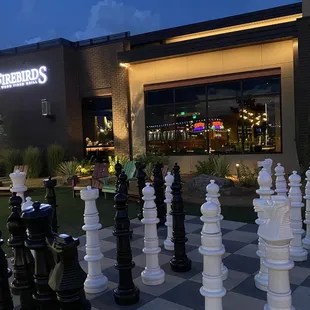 Firebirds chess set