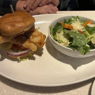 Crispy Flounder Sandwich