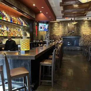 Bar area