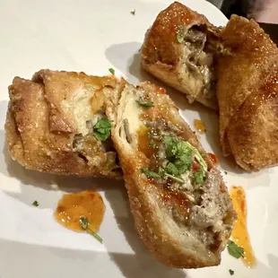 Philly Steak Egg Roll