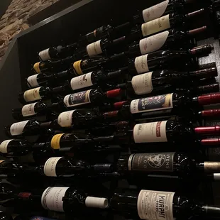 Amazing wine selection