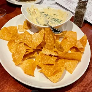 Lobster Spinach Queso appetizer