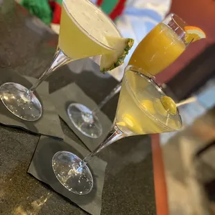 Dirty Bird, Double Black Diamond and mimosa for Christmas Eve
