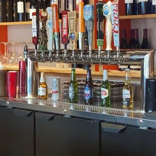 Beer on tap