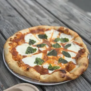 Margherita pizza. Delicious!