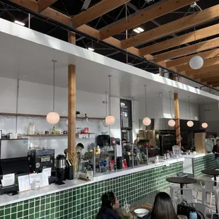 interior, sushi and sashimi