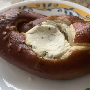 Goat Cheese Pretzel