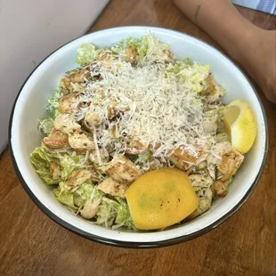 Chicken Cesar salad