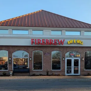 This is the storefront for the restaurant.  Photo taken February 1, 2025.