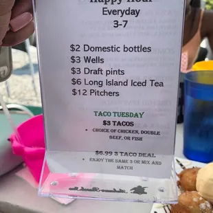 a happy hour