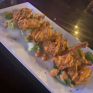 a plate of food