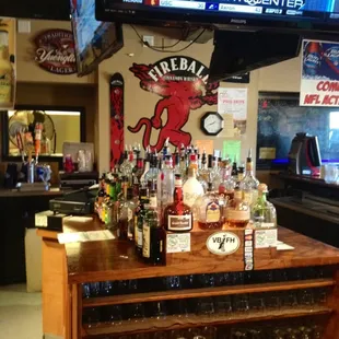 Bar area