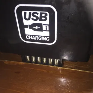 Charge your phone at the bar