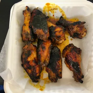 10 piece The Bushmaster Wood Oven Roasted Island Wings