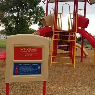 The biggest slide in the park.