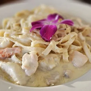 Seafood pasta