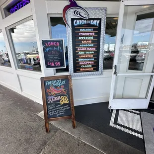 Outside of restaurant