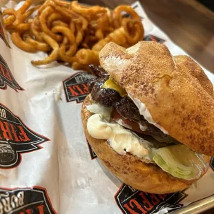$18.00 egg burger combo