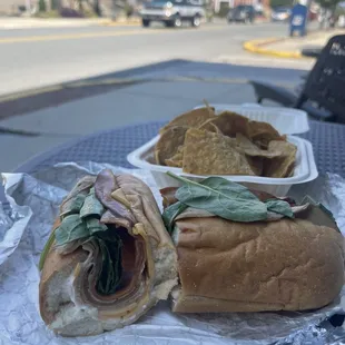 Vegan Hoagie from grab n go area. So good!