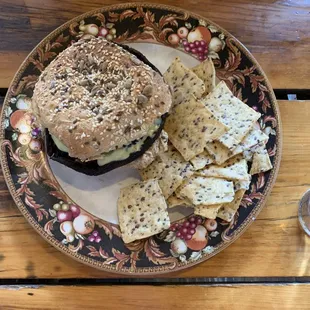 Roasted Portobello Burger