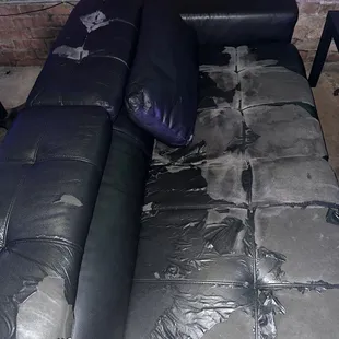 Trash couch for vip.