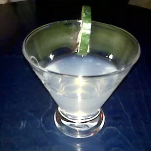 A &quot;Martini&quot; that was served on 1/1/11. Very disappointing.