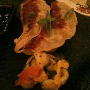 Bay Scallops Potstickers