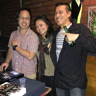 Happy birthday c-oNe! With DJ ODC of Wild 94.9 and 106.1 KMEL.