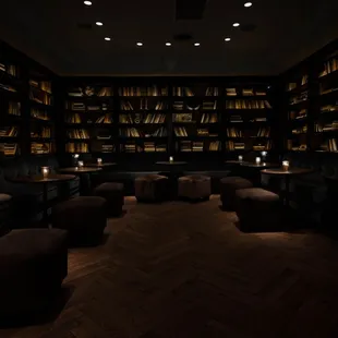 The Library Lounge inside Firefly Studio City