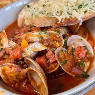 Chorizo Clams