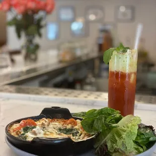 Egg white frittata
