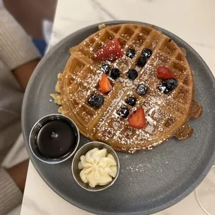 Berry Waffle