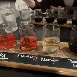 Wine flight