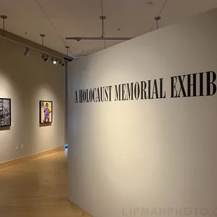 Holocaust art exhibit at Harrington Gallery