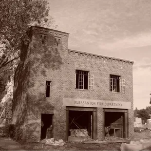 My early photo of the conversion of this historic firehouse into a modern museum. Circa 2008