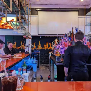 Full bar  great bartenders