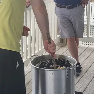 Cooking on Deck withTH