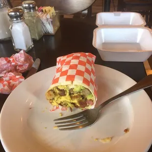 Best breakfast burrito EVER!!! Can&apos;t say enough how we Love this place.  Brian will take good care of you.