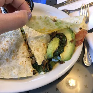 Veggie Egg White Omelet