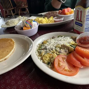 Spinach and Cheese Omelette